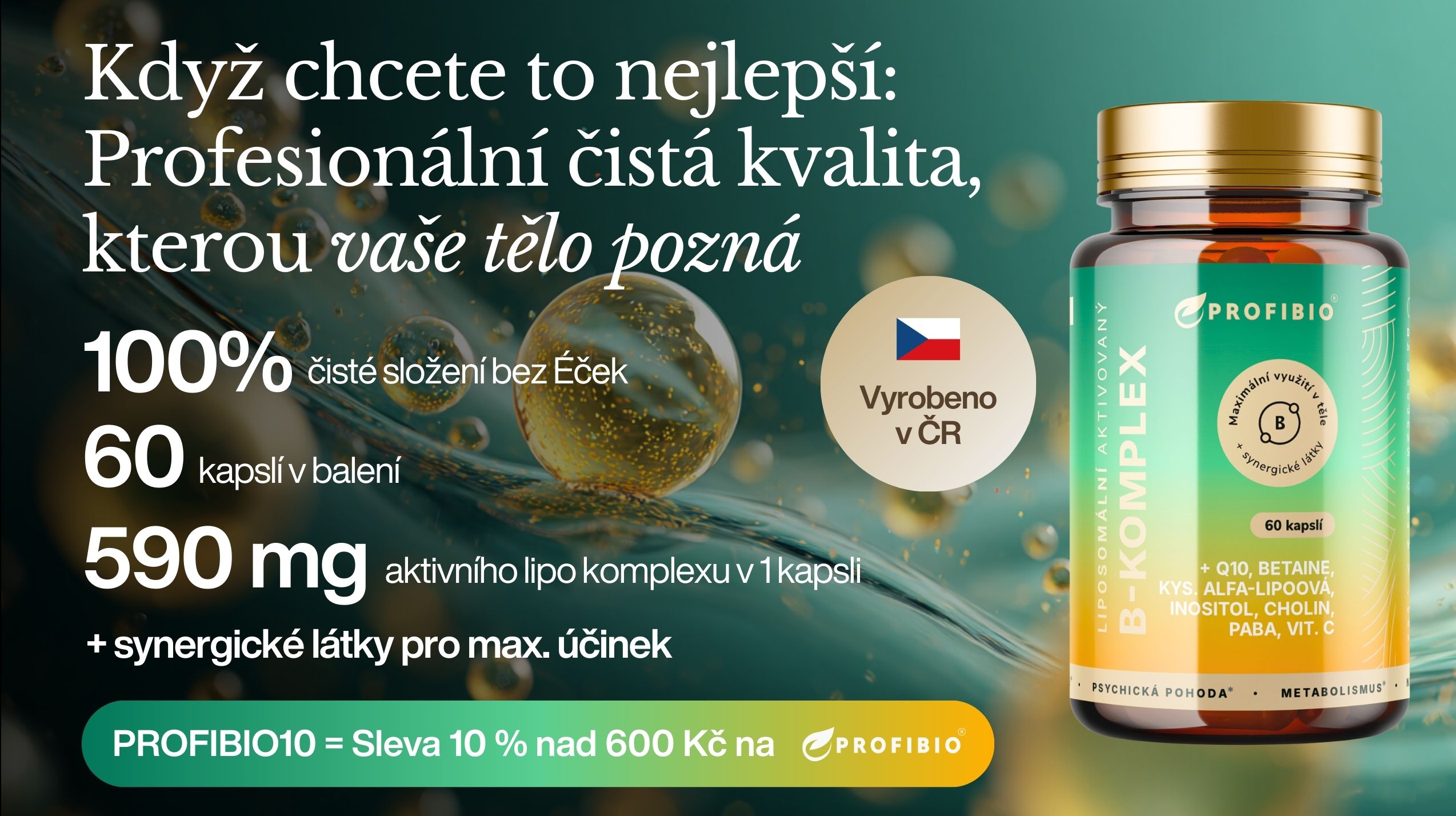 aktivní liposomální b-komplex profibio -4
